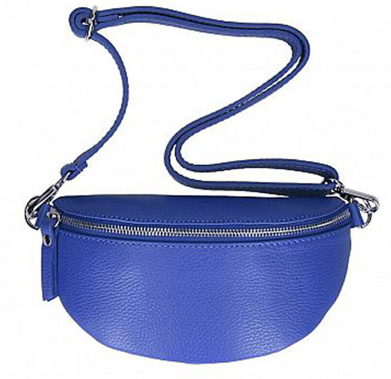 Vêtement en cuir Maroquinerie femme bleu