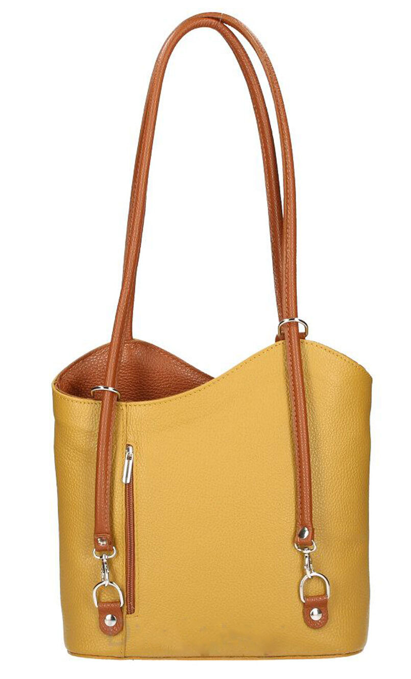 Vêtement en cuir Maroquinerie femme cognac