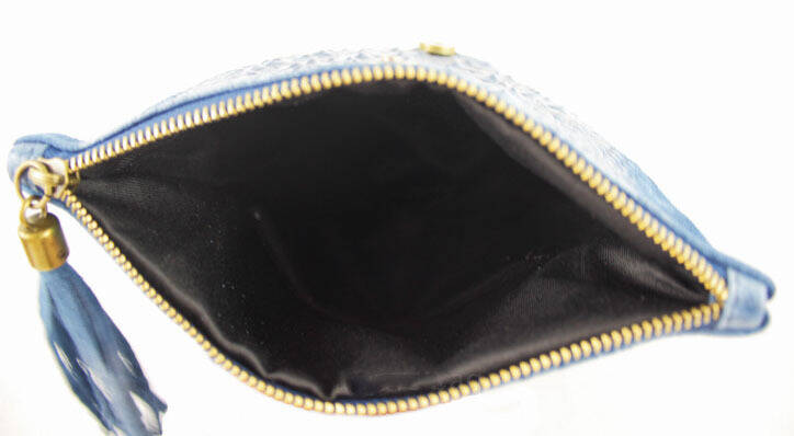 Vêtement en cuir Maroquinerie femme bleu