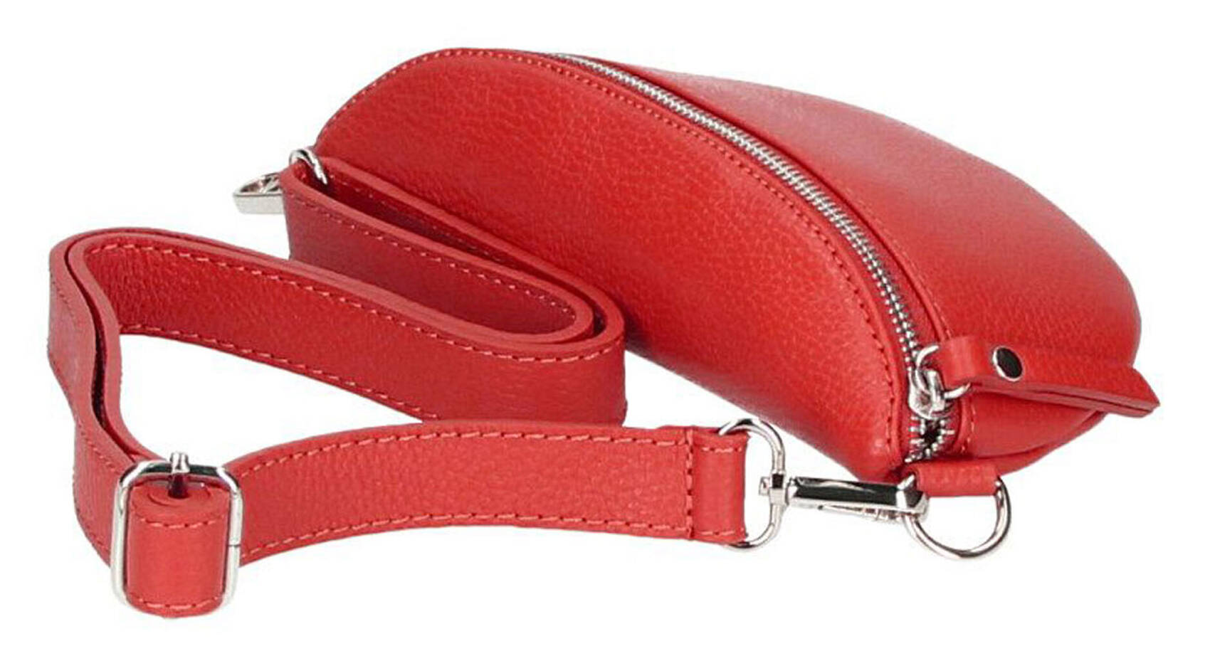 Vêtement en cuir Maroquinerie femme rouge