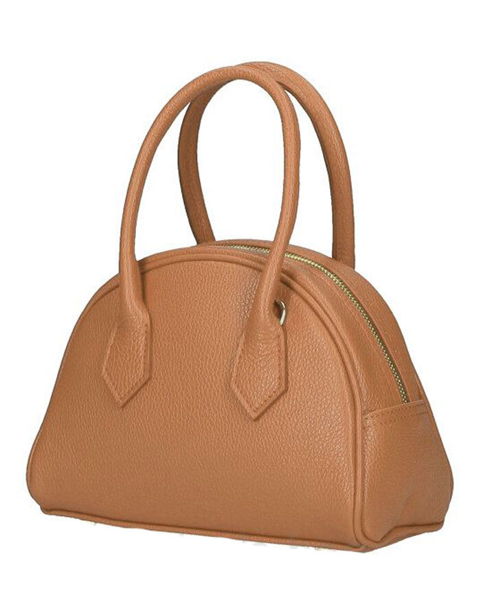 Vêtement en cuir Maroquinerie femme cognac