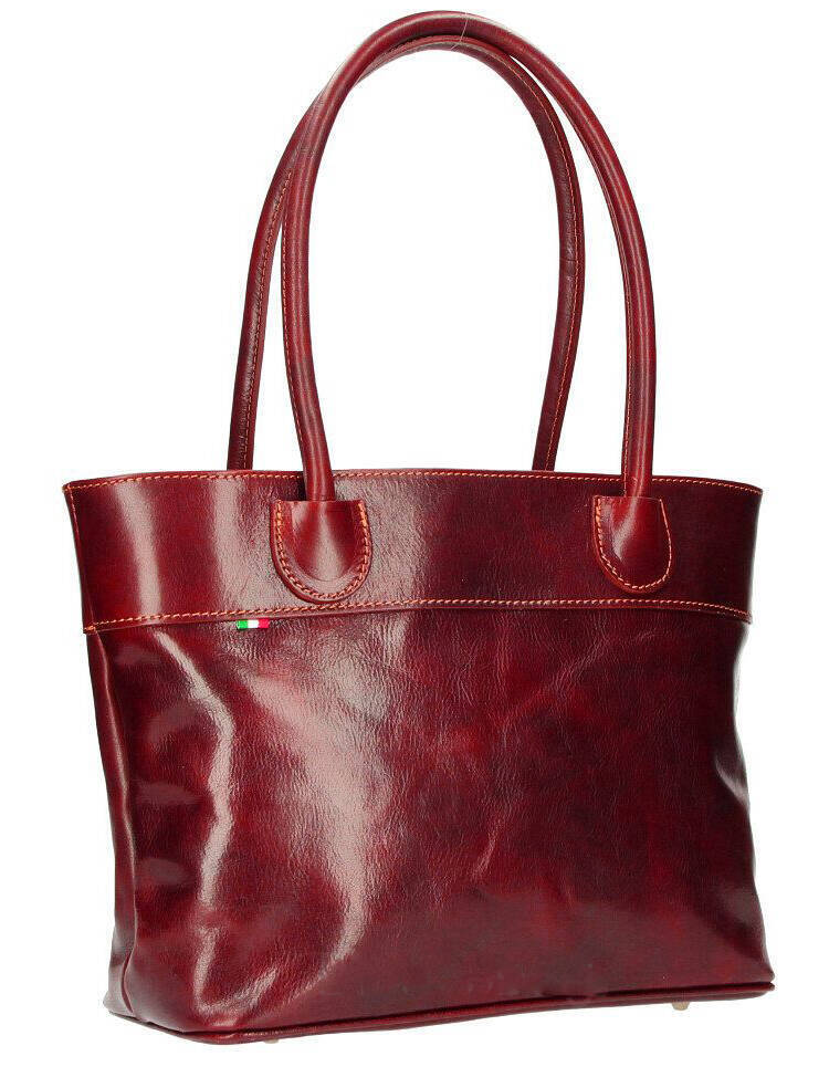 Vêtement en cuir Maroquinerie femme rouge