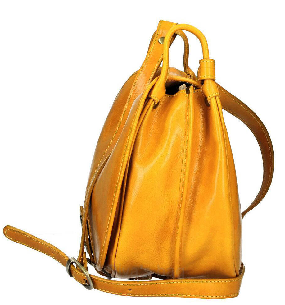 Vêtement en cuir Maroquinerie femme cognac