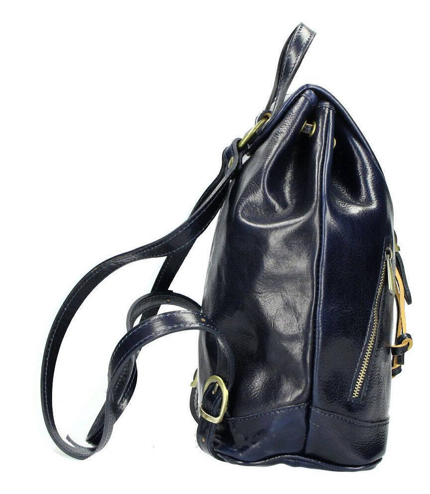 Vêtement en cuir Maroquinerie femme bleu