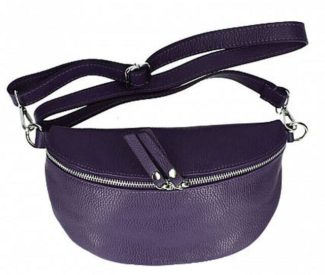 Vêtement en cuir Maroquinerie femme violet