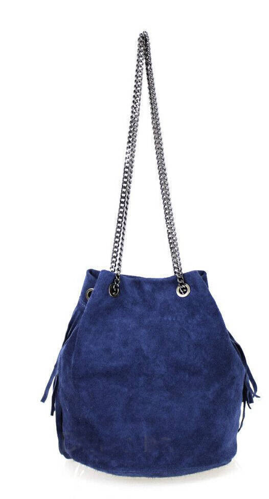 Vêtement en cuir Maroquinerie femme bleu