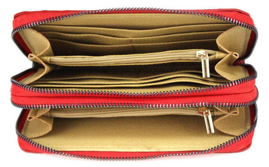 Vêtement en cuir Maroquinerie rouge