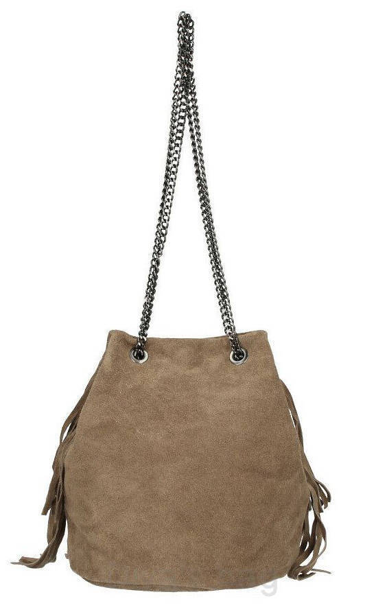 Vêtement en cuir Maroquinerie femme taupe