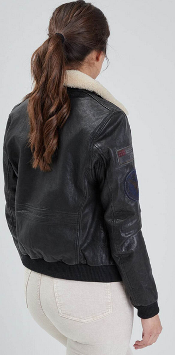 Vêtement en cuir Blousons cuir noir