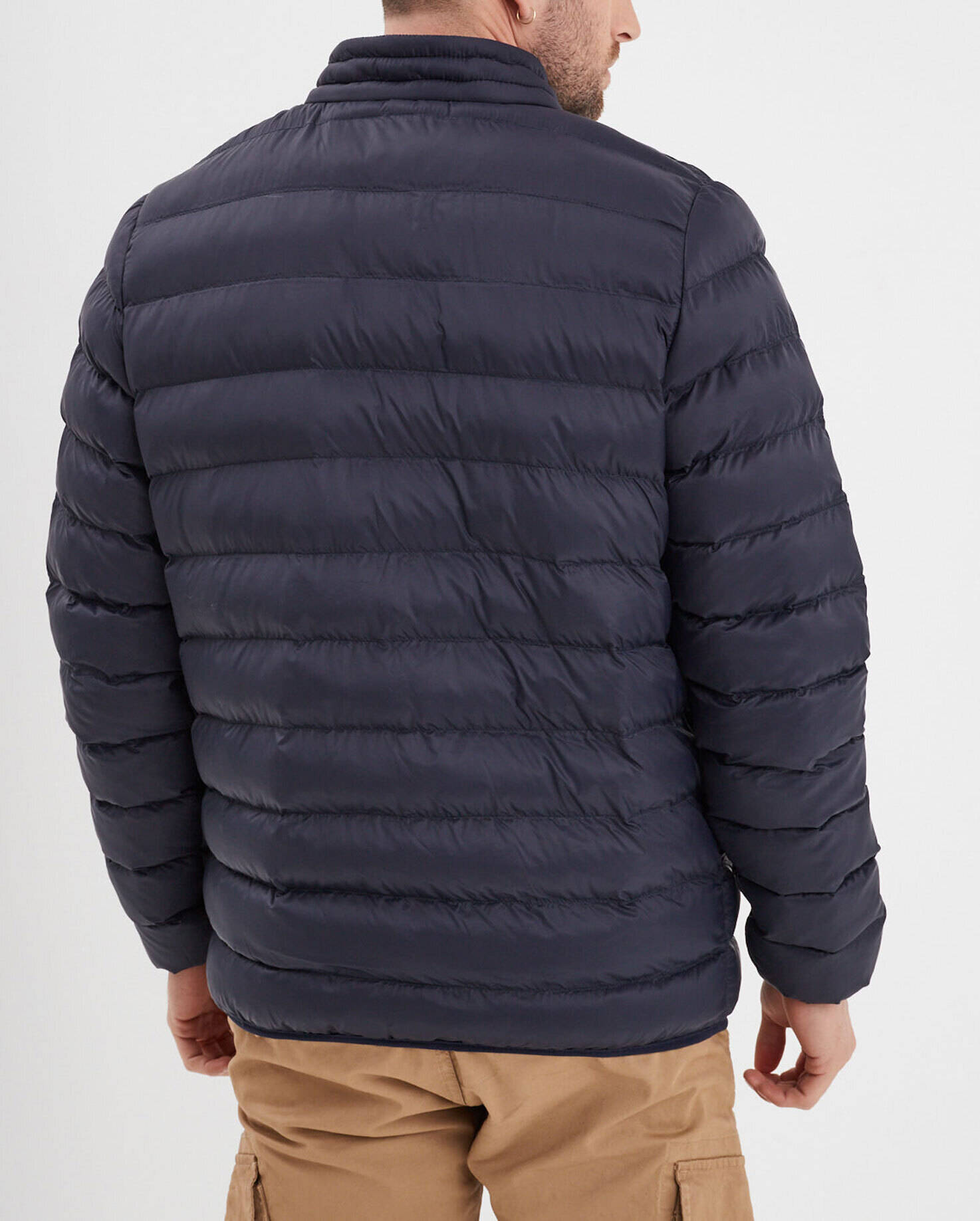 Vêtement en cuir Veste, parka & doudoune textile bleu