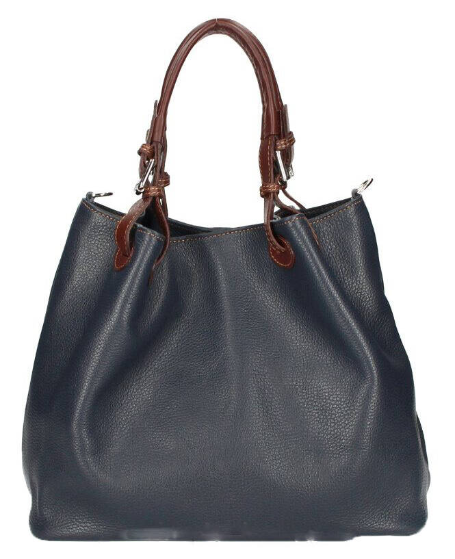 Vêtement en cuir Maroquinerie femme bleu