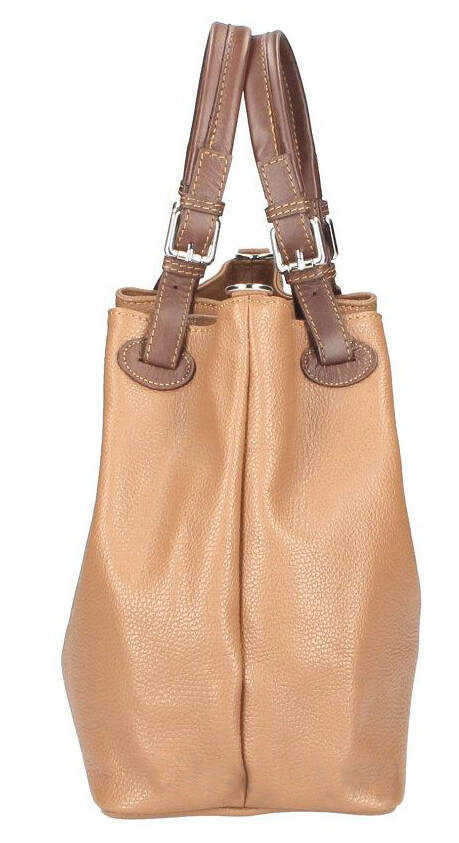 Vêtement en cuir Maroquinerie femme cognac