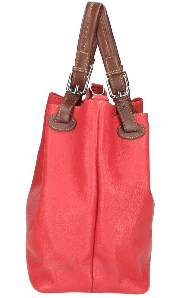 Vêtement en cuir Maroquinerie femme rouge