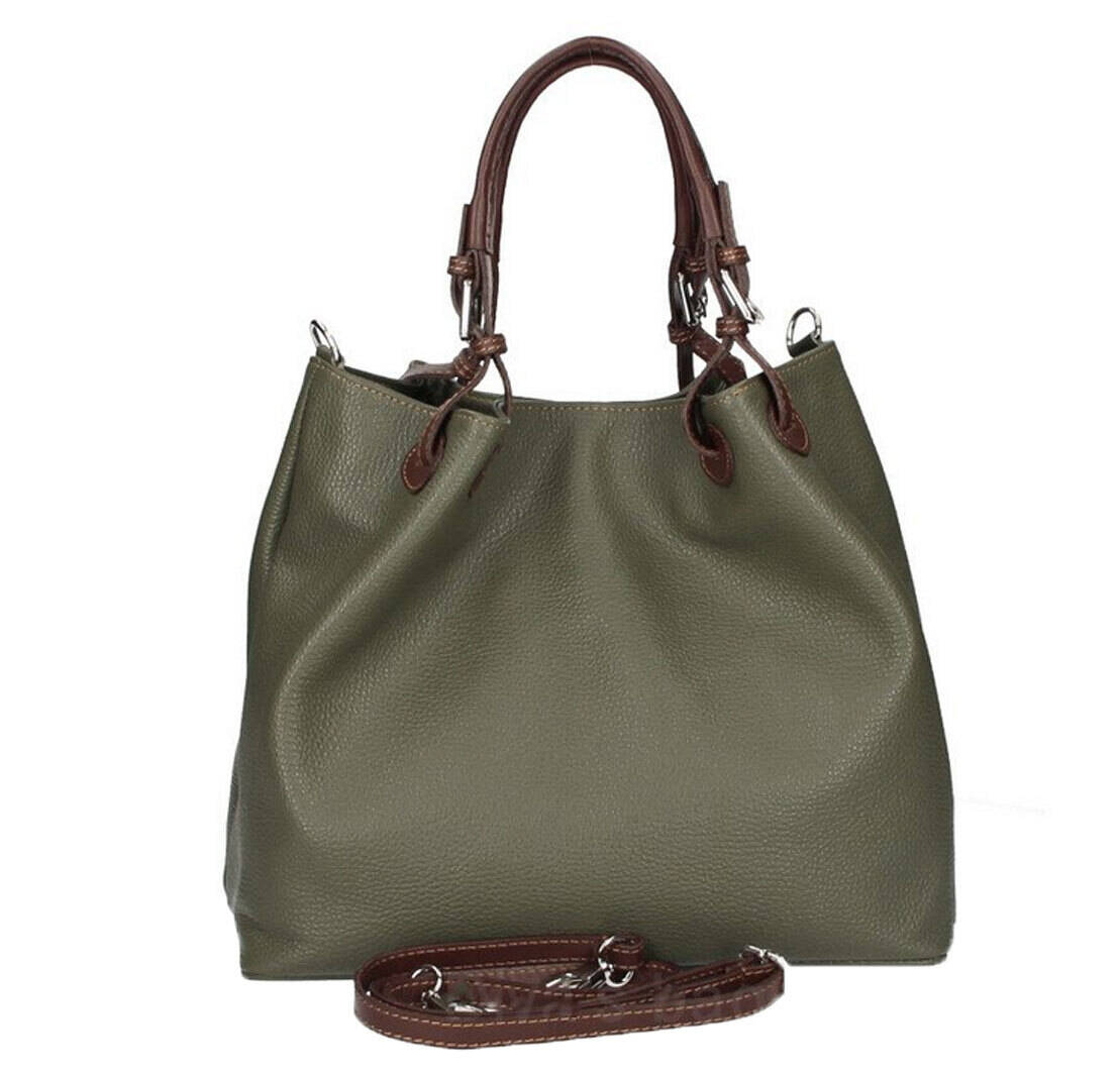 Vêtement en cuir Maroquinerie femme vert