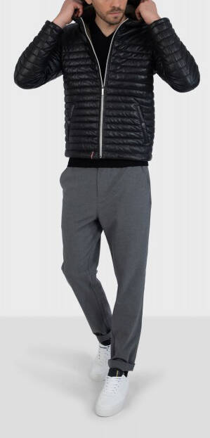 Vêtement en cuir Blousons cuir noir