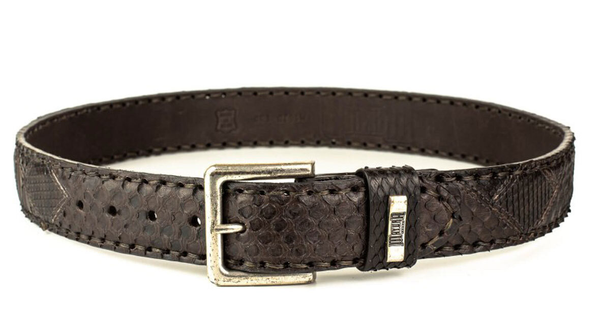 Vêtement en cuir Accessoires marron