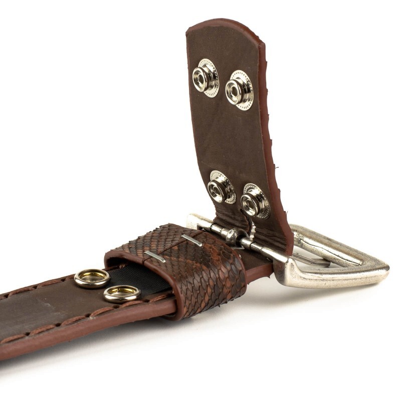 Vêtement en cuir Accessoires marron