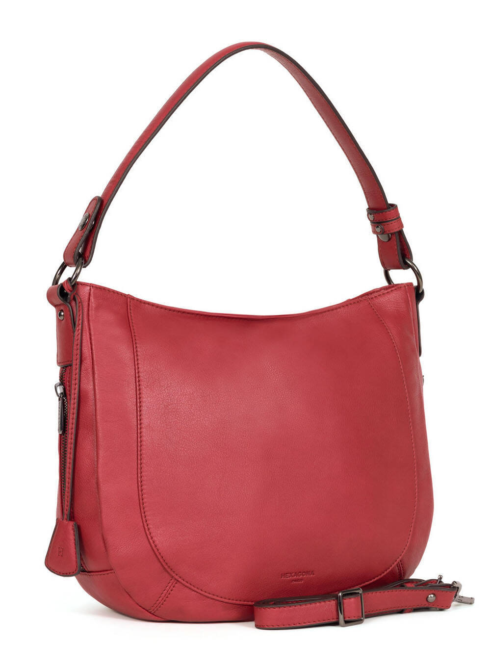 Vêtement en cuir Maroquinerie femme rouge