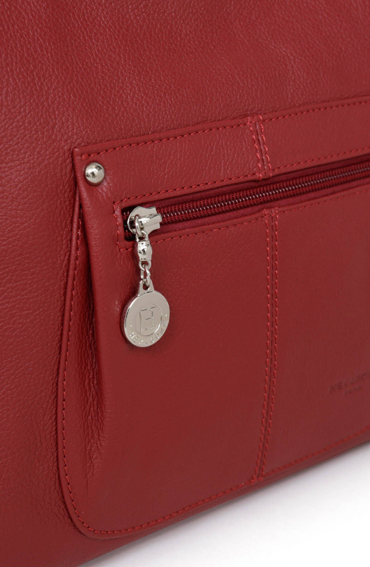 Vêtement en cuir Maroquinerie femme rouge