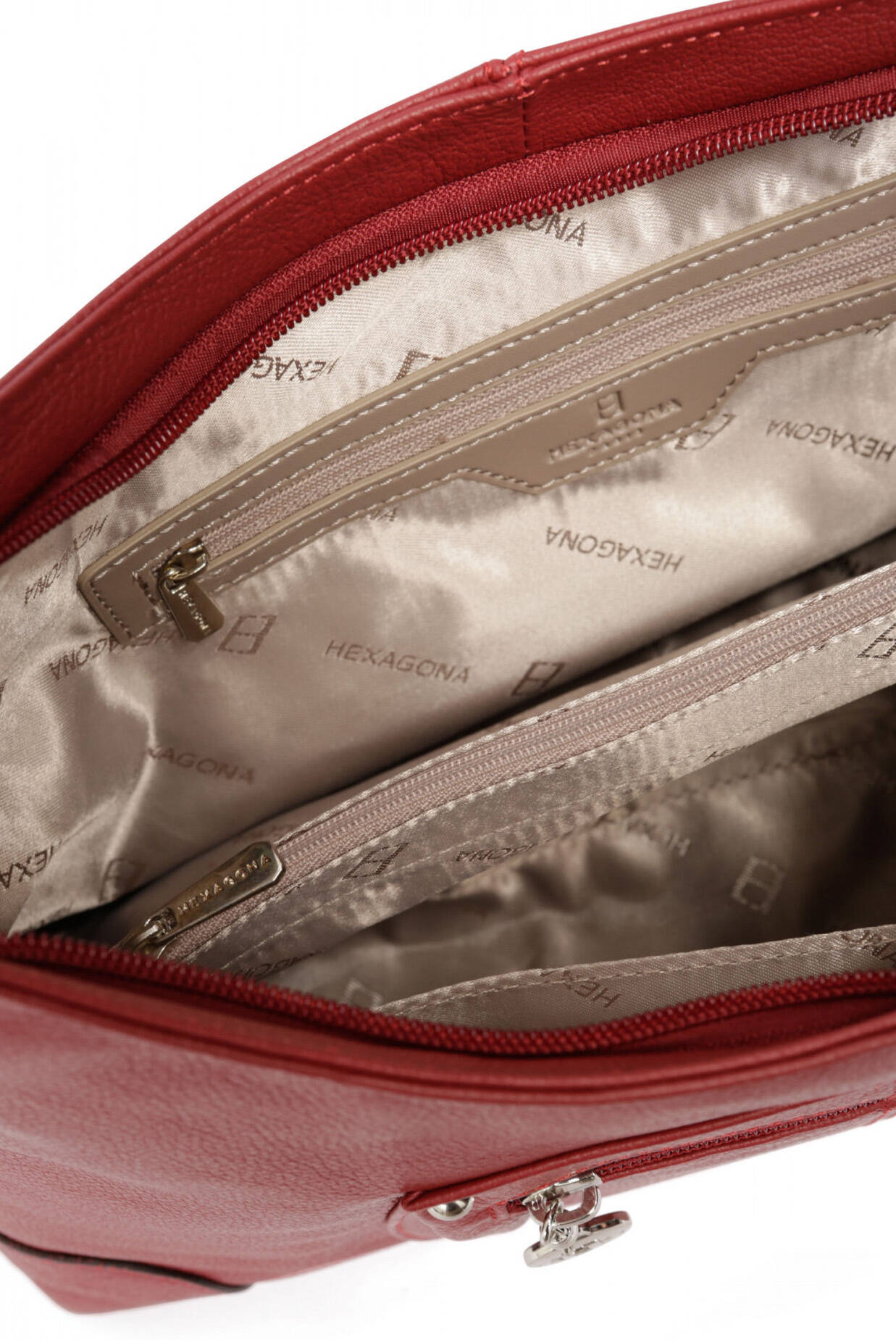 Vêtement en cuir Maroquinerie femme rouge