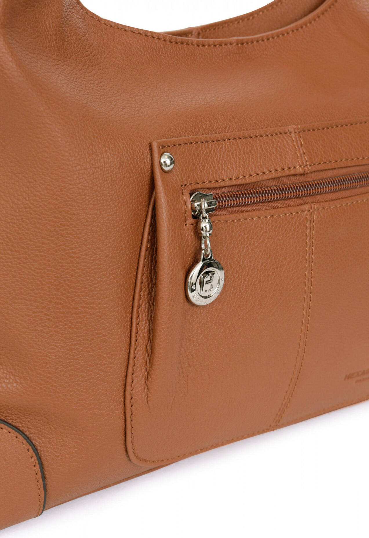 Vêtement en cuir Maroquinerie femme cognac