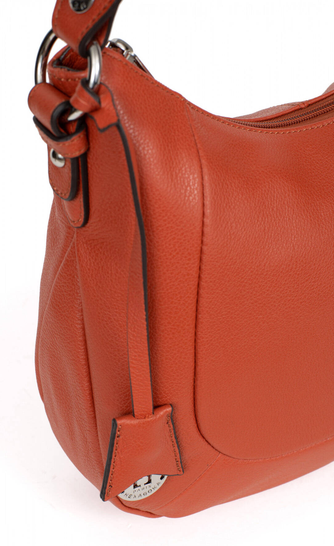 Vêtement en cuir Maroquinerie femme cognac