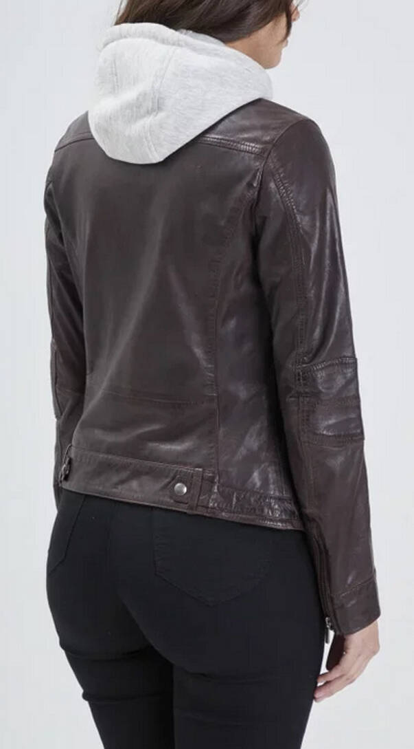 Vêtement en cuir Blousons cuir marron