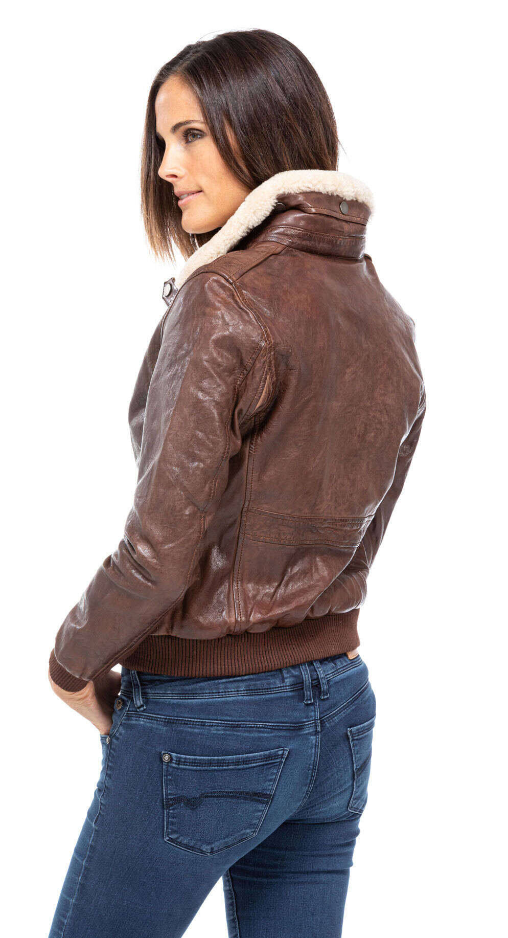 Cuir aviateur hotsell femme