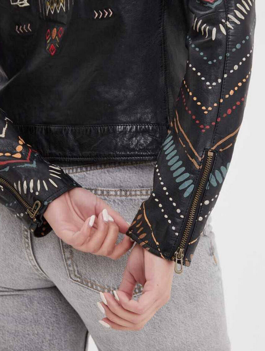 Vêtement en cuir Blousons cuir noir