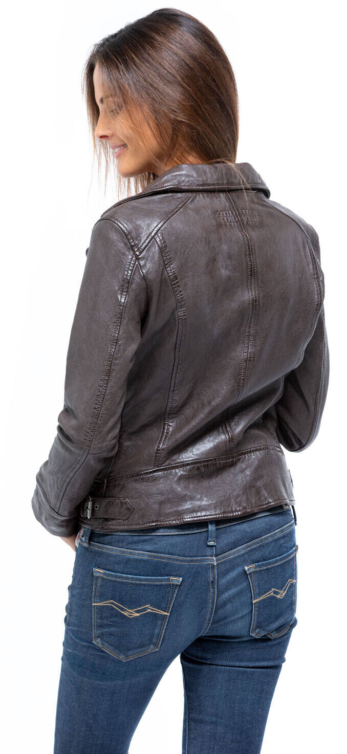 Vêtement en cuir Blousons cuir marron