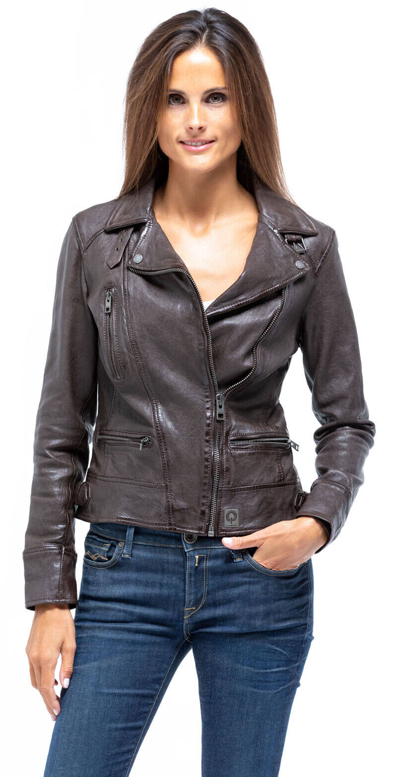Perfecto cuir agneau femme clearance