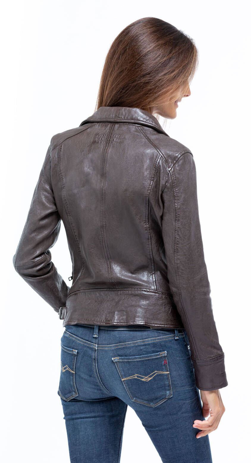 Vêtement en cuir Blousons cuir marron