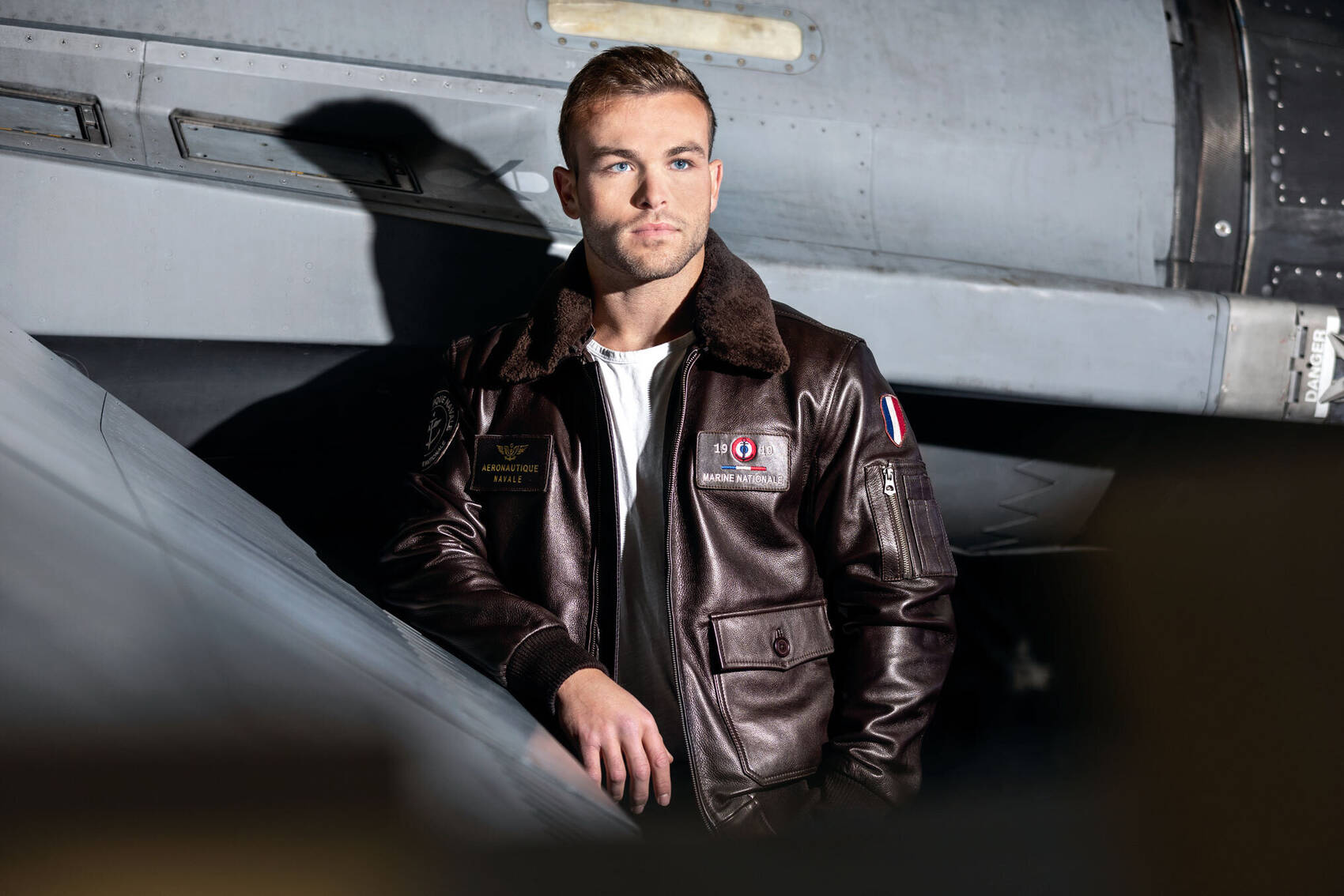 Vêtement en cuir Blousons cuir marron