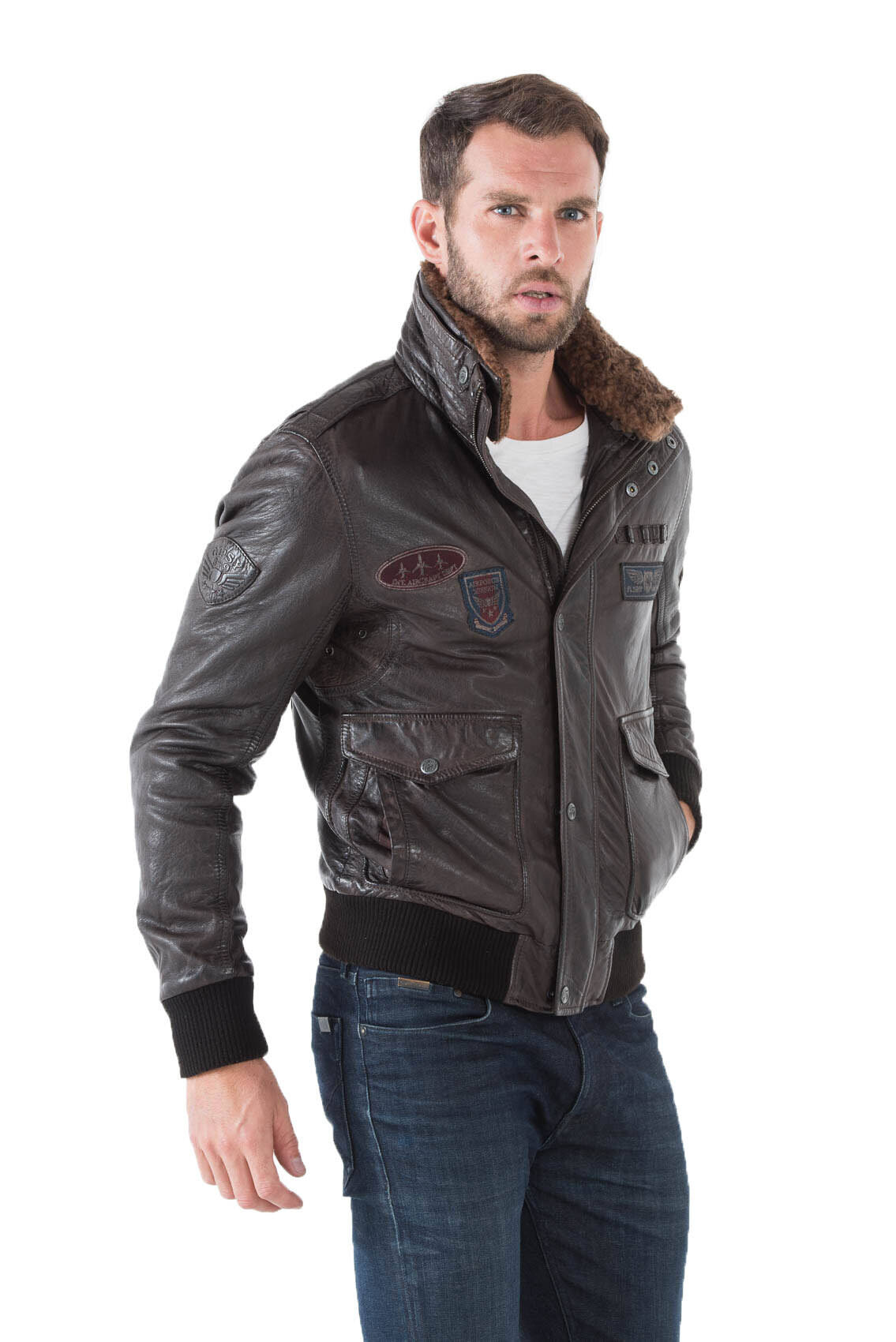 blouson homme style aviateur