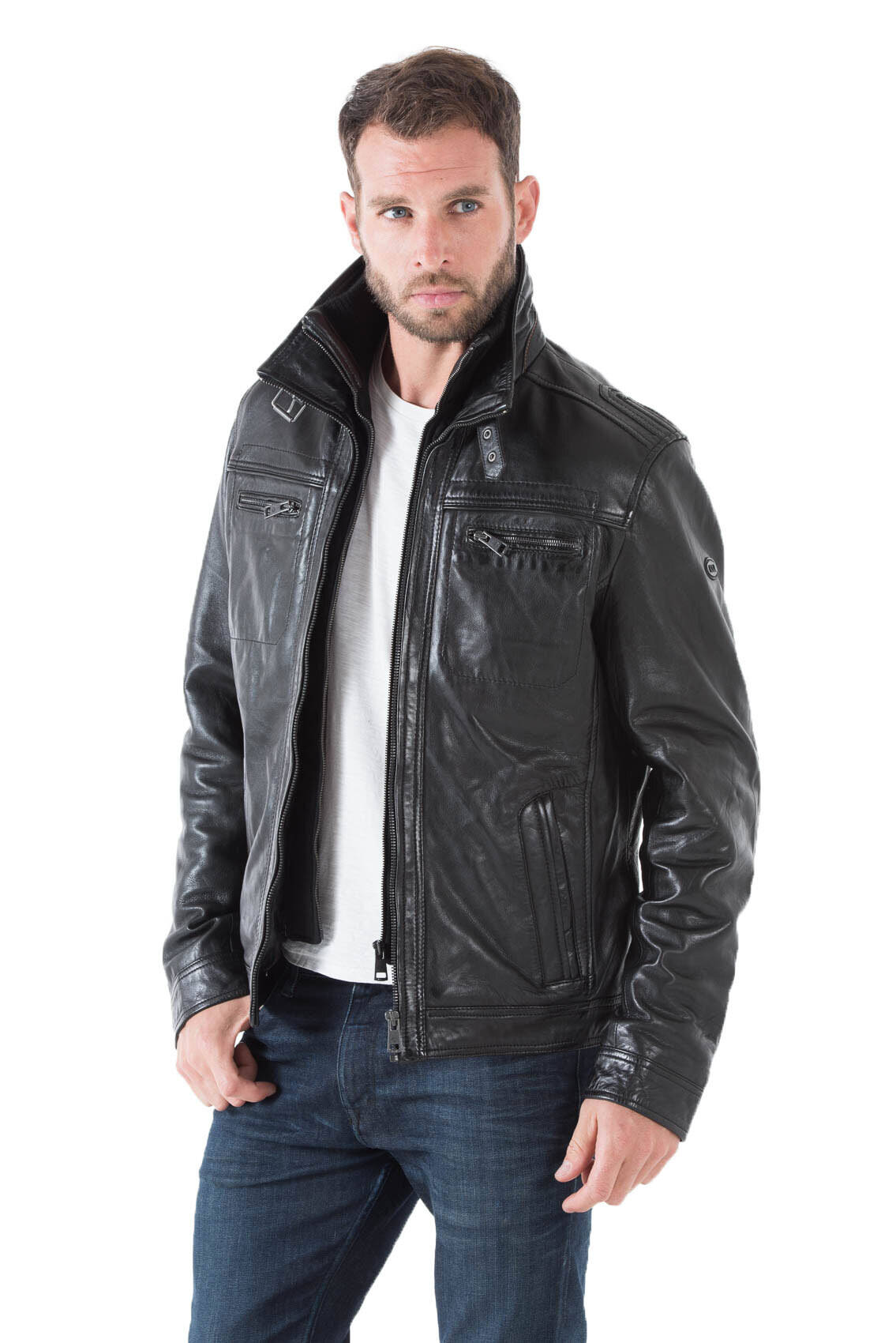 Cuir noir online