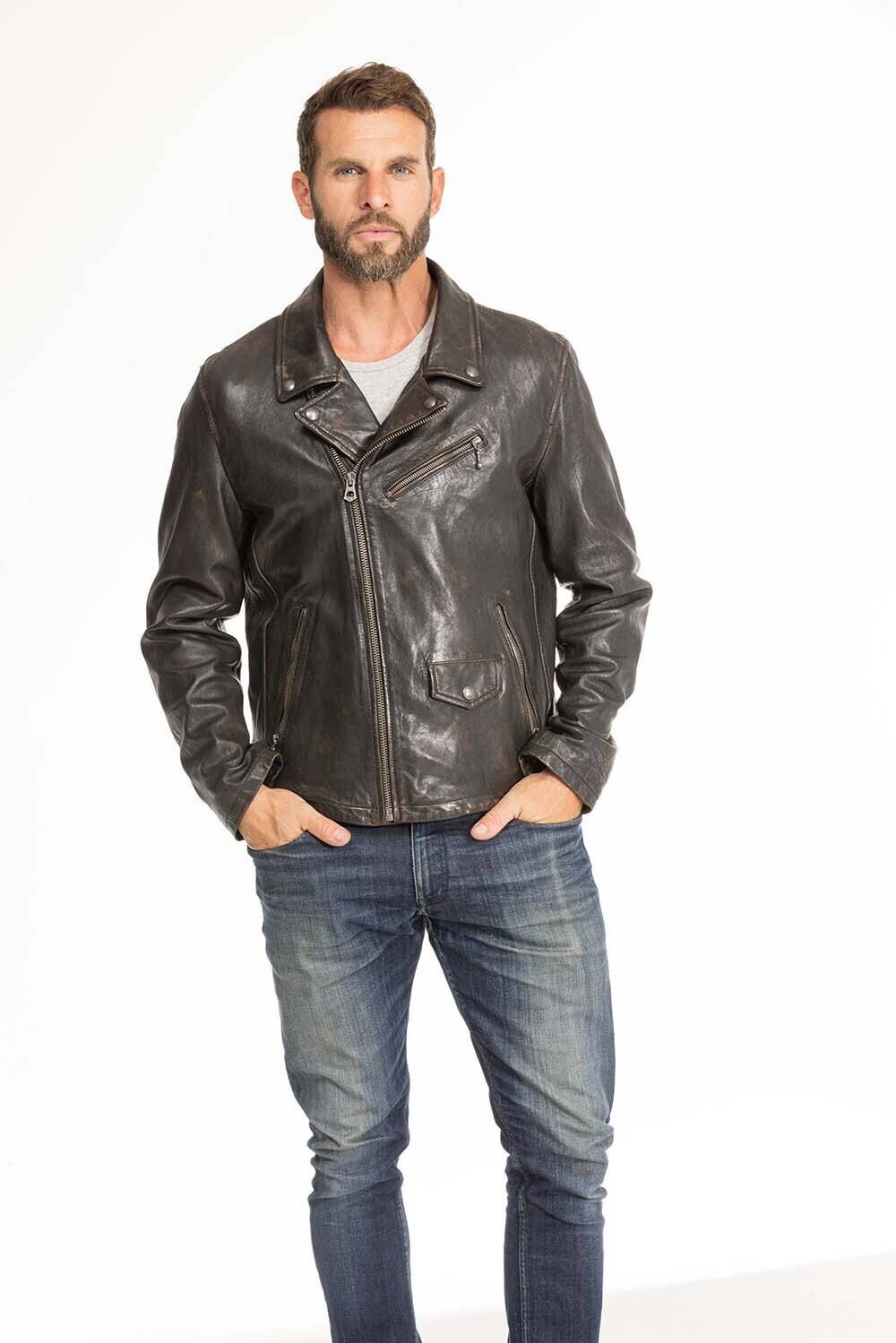 Blouson cuir homme perfecto hotsell