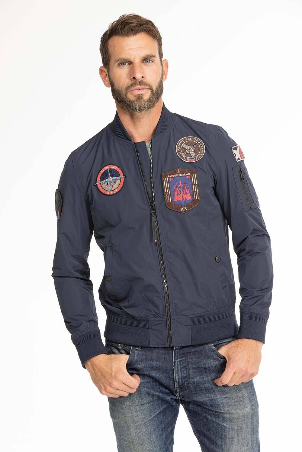 Blouson tissu sales homme
