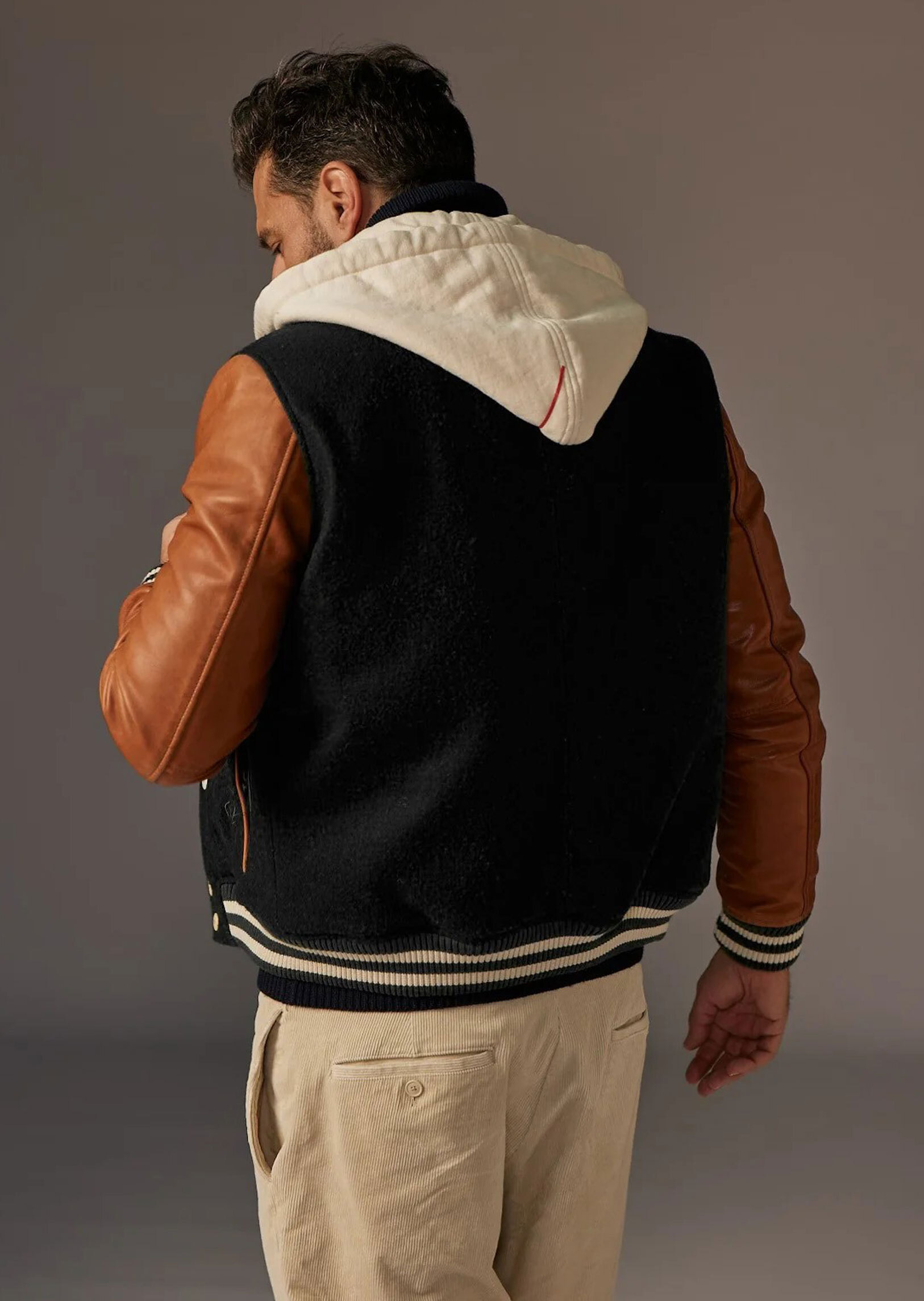 Vêtement en cuir Blousons cuir noir, cognac