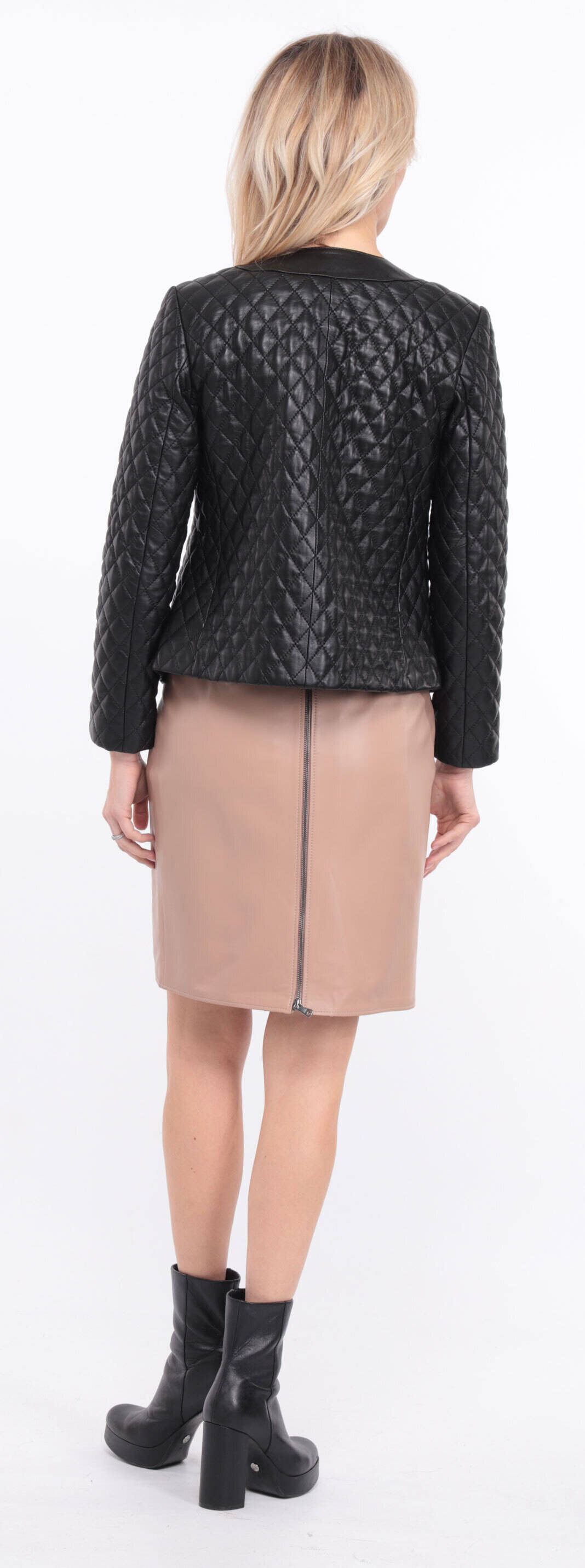 Vêtement en cuir Blousons cuir noir