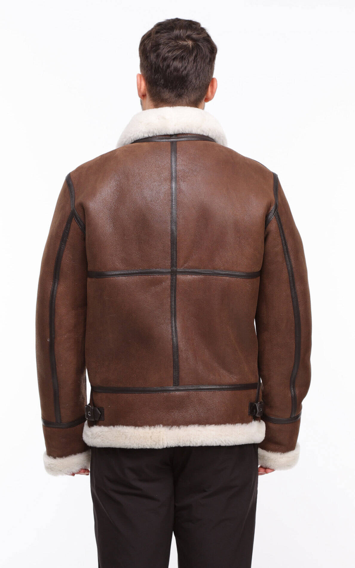 Vêtement en cuir Blousons cuir marron