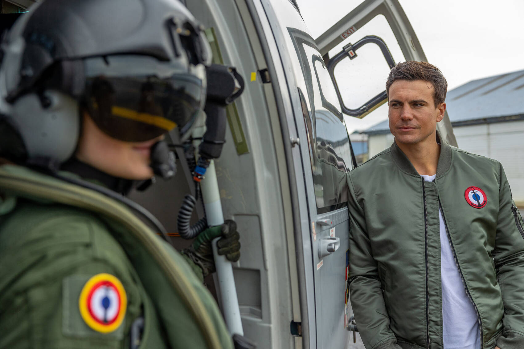 Vêtement en cuir Les bonnes affaires Homme kaki