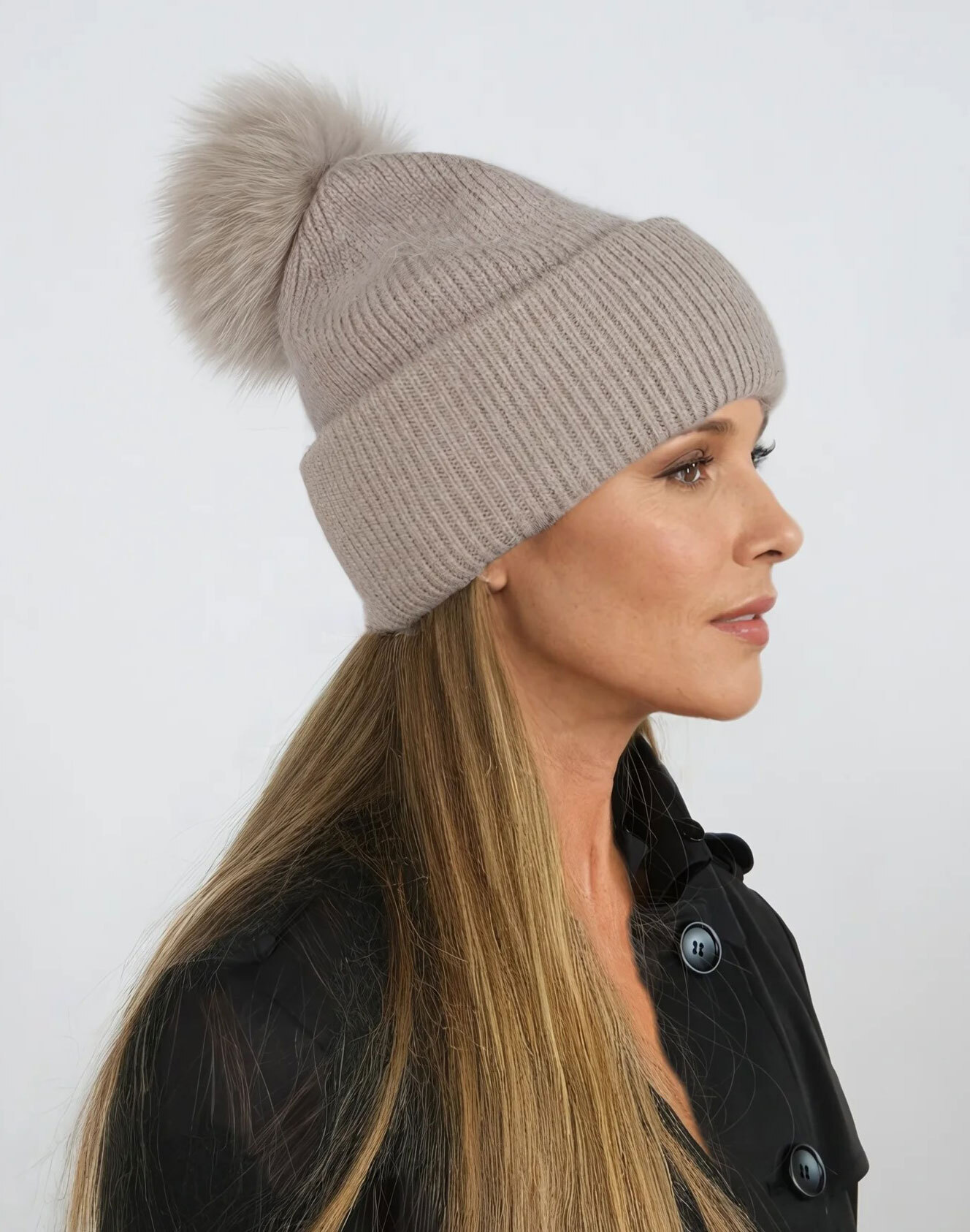 Vêtement en cuir Accessoires taupe