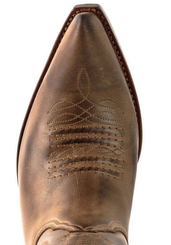 Vêtement en cuir Santiags homme marron