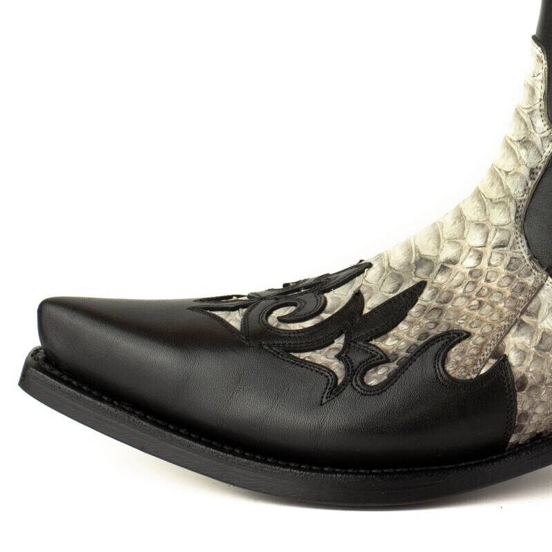 Vêtement en cuir Santiags homme noir, blanc