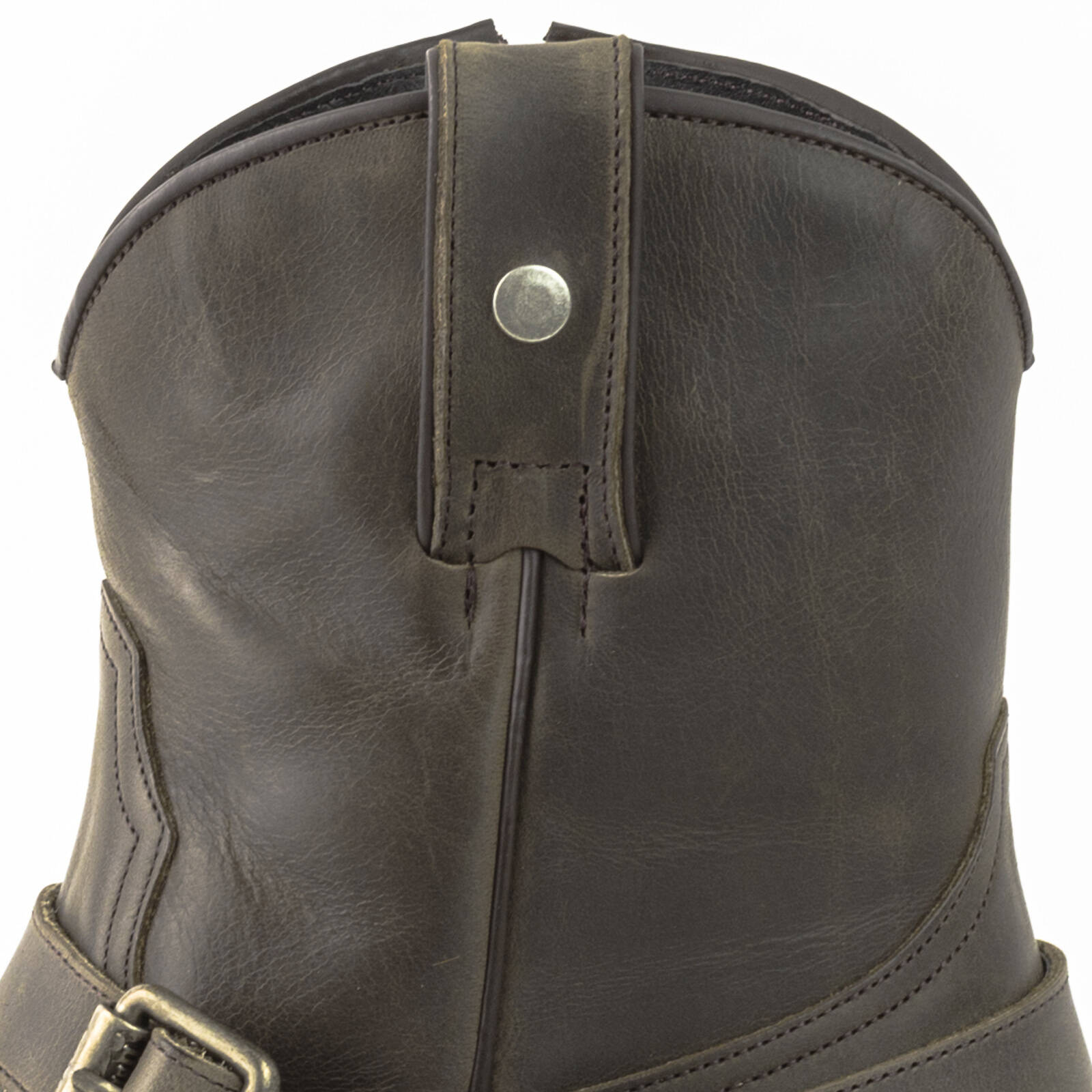 Vêtement en cuir Santiags homme gris