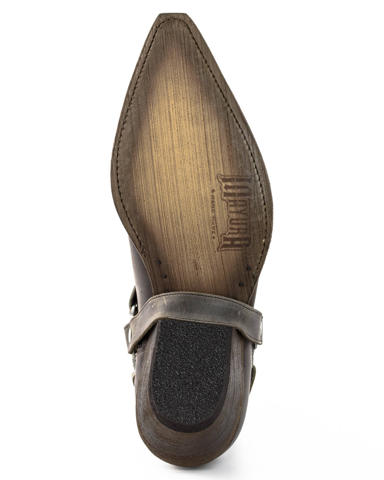 Vêtement en cuir Santiags homme gris