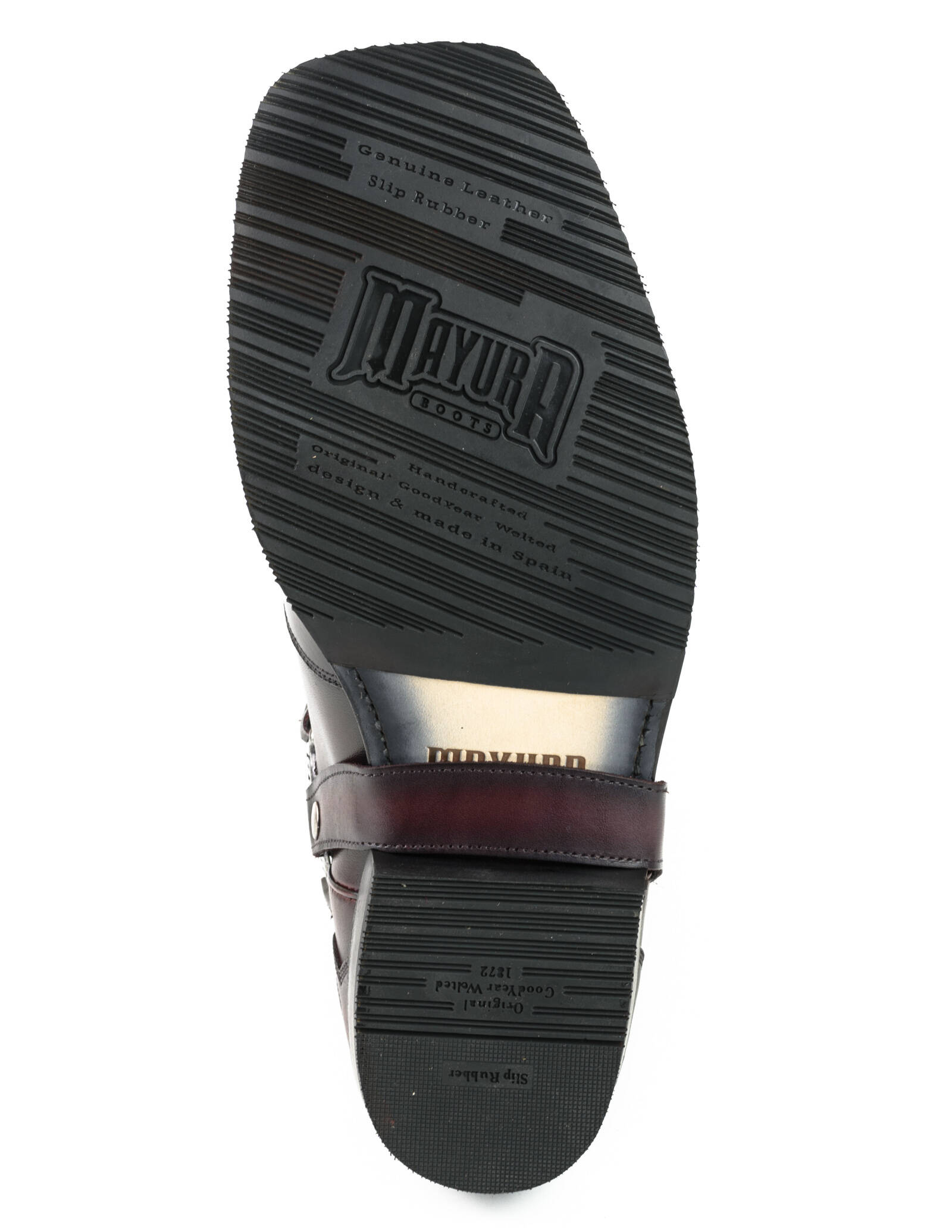 Vêtement en cuir Santiags homme marron