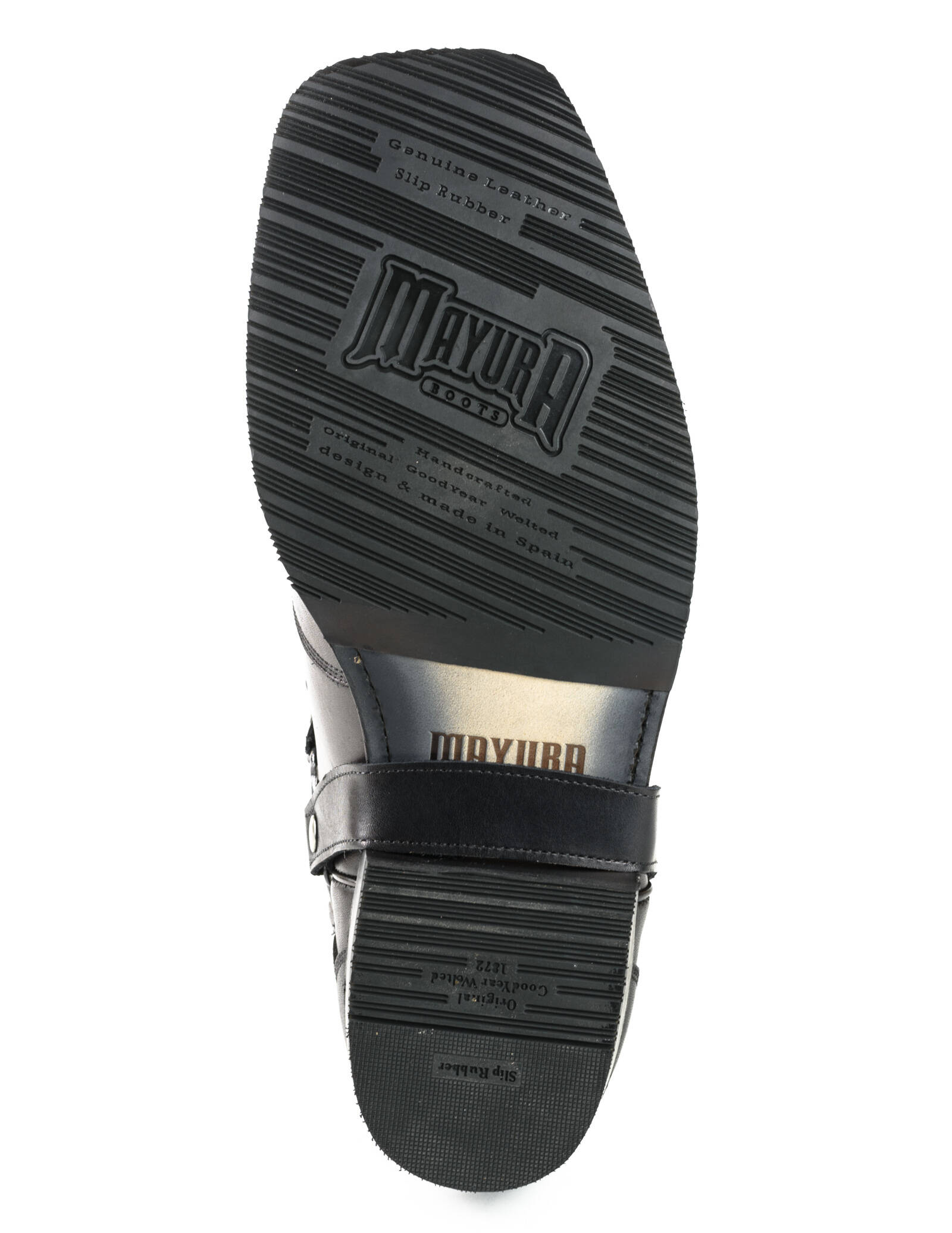 Vêtement en cuir Santiags homme noir