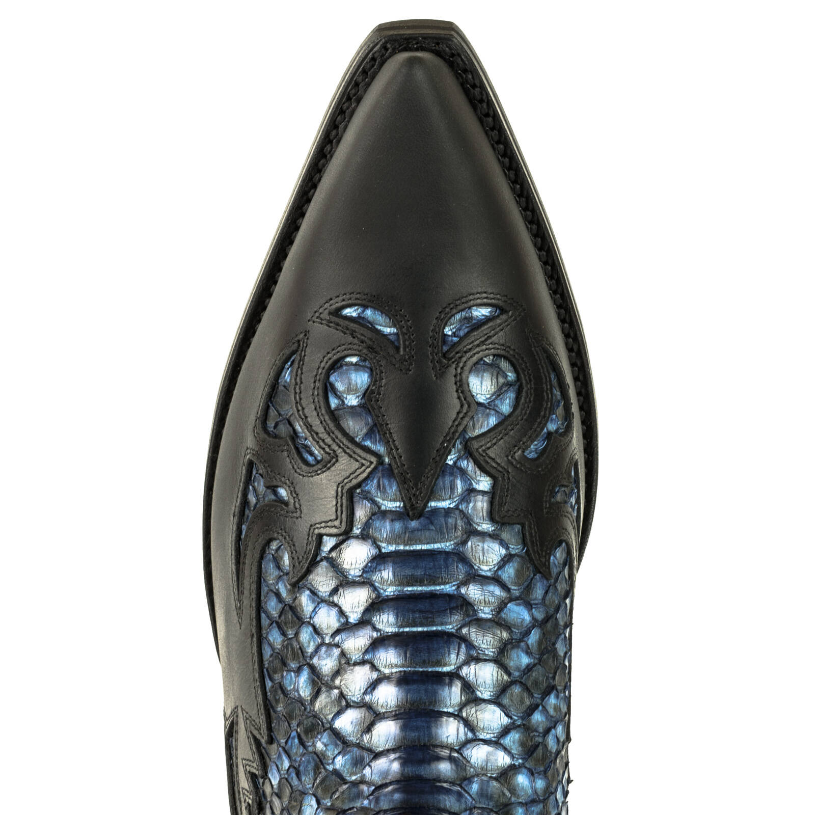 Vêtement en cuir Santiags homme bleu