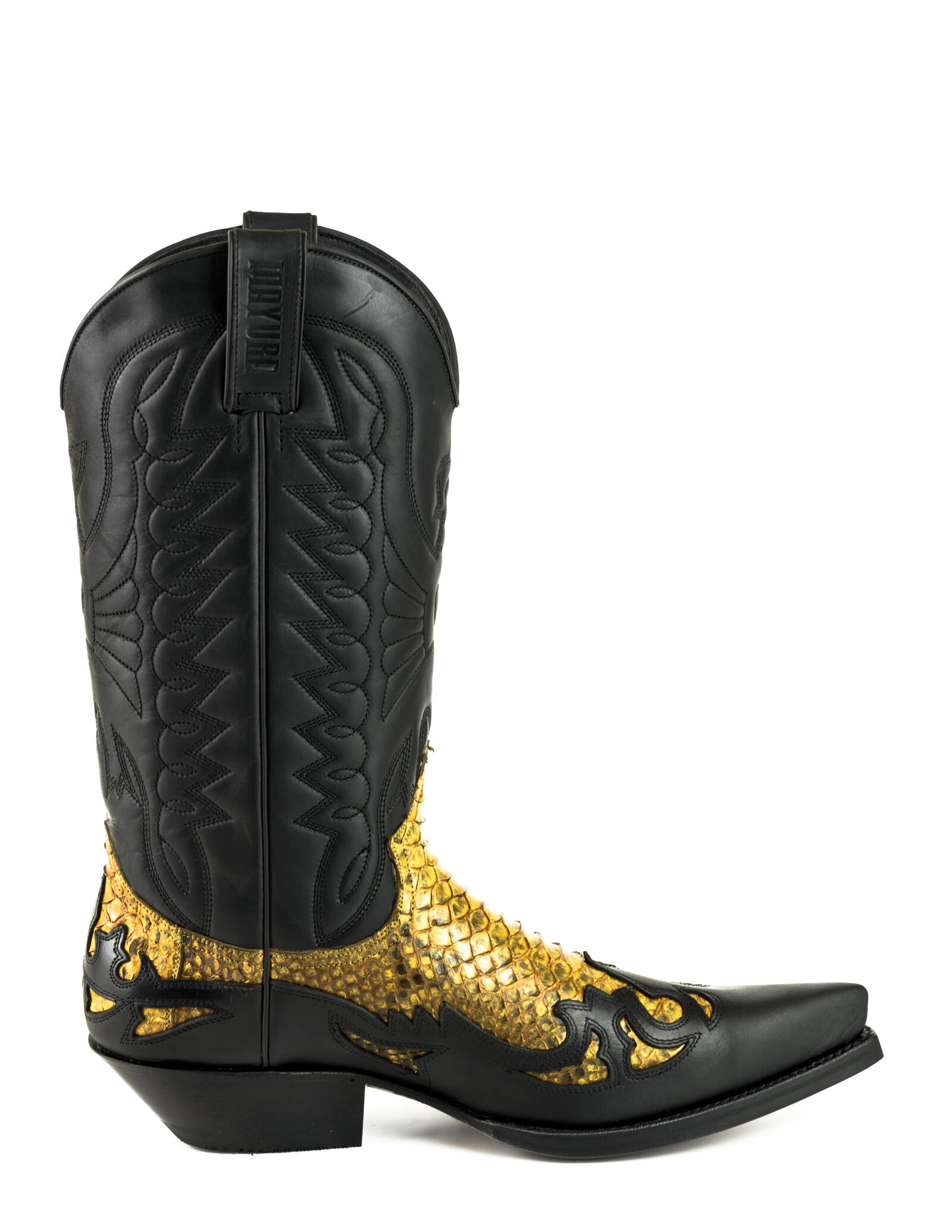 Vêtement en cuir Santiags homme camel